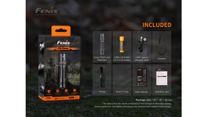 Fenix PD35 V3.0 - Lanternă Tactică - 1700 Lumeni - 357 Metri - Black